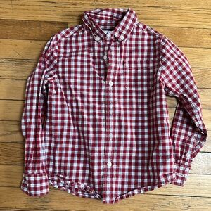 Janie & Jack Size 4 Boy’s Button Up